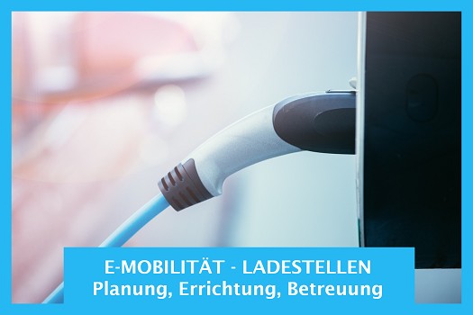 Ladestecker eines Elektroautos – E-Mobilität und Ladestellen von ELEKTRO4YOU Wien